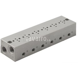 BASE MÚLTIPLE X6 ELECTROPILOTO 15MM