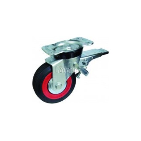 RUEDA 172-100 C/FRENO GN AFO