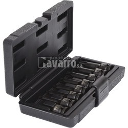 JUEGO DE LLAVES DE VASO TORX DE IMPACTO8 PIEZAS