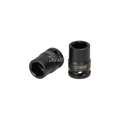 LLAVE DE VASO DE IMPACTO 3/8" HEXAGONAL CORTA