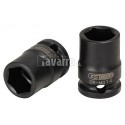 LLAVE DE VASO DE IMPACTO 3/8" HEXAGONAL CORTA