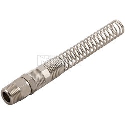 RACOR RECTO ORIENTABLE MACHO CÓNICO + TUERCA