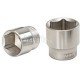 LLAVE DE VASO HEXAGONAL 1/2" MEDIDA EN PULGADAS