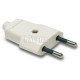 CLAVIJA SIN T.T. 10A 250V BLANCO
