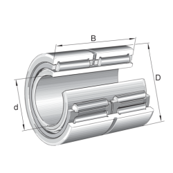 RODAMIENTO AGUJAS NA69/32-ZW-XL