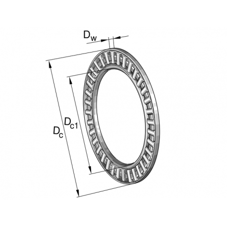 RODAMIENTO AXIAL AXK0821-TV/0-10