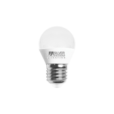BOMBILLA LED ESFERICA 6W E27 3000K 520LM