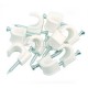 BOLSA 100 GRAPAS CABLE REDONDO BLANCO